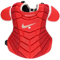 J.T. Realmuto Philadelphia Phillies Game-Used Red Nike Chest Protector vs. Atlanta Braves on August 31, 2024