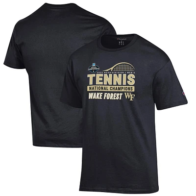 Unisex Champion Wake Forest Demon Deacons 2025 NCAA Men's Tennis National Champions T-Shirt