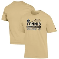 Unisex Champion  Gold Wake Forest Demon Deacons 2025 NCAA Men's Tennis National Champions T-Shirt