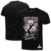 Men's Mitchell & Ness Leon Draisaitl Black Edmonton Oilers 2.0 Player Graphic T-Shirt