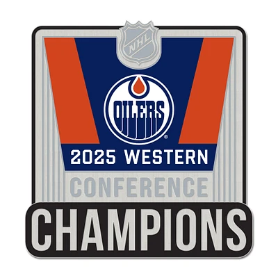 WinCraft Edmonton Oilers 2025 Western Conference Champions Collector Pin