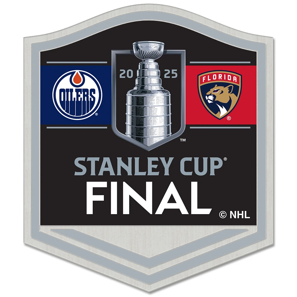 WinCraft Florida Panthers vs. Edmonton Oilers 2025 Stanley Cup Final Matchup Collector Pin