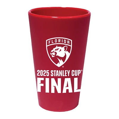 WinCraft Florida Panthers 2025 Eastern Conference Champions 16oz. Silicone Pint Glass