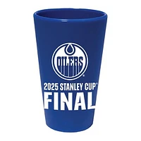 WinCraft Edmonton Oilers 2025 Stanley Cup Final 16oz. Silicone Pint Glass