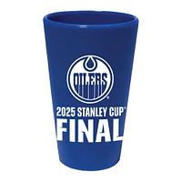 WinCraft Edmonton Oilers 2025 Stanley Cup Final 16oz. Silicone Pint Glass