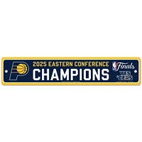 WinCraft Indiana Pacers 2025 Eastern Conference Champions 3.75'' x 19'' Street Sign