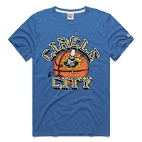 Unisex Homage  Royal Indiana Pacers Circle City Tri-Blend T-Shirt