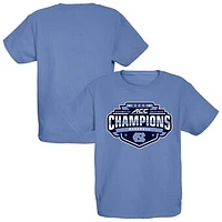 Youth Blue 84 Carolina North Tar Heels 2025 ACC Baseball Conference Tournament Champions Locker Room T-Shirt