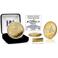 Highland Mint Indiana Pacers vs. Oklahoma City Thunder 2025 NBA Finals Matchup Dueling Gold Coin