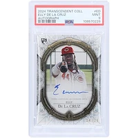 Elly De La Cruz Cincinnati Reds Autographed 2024 Topps Transcendent #TCA-ED #24/25 PSA Authenticated 9 Rookie Card