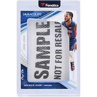 Derrick Rose Detroit Pistons 2019-20 Panini Immaculate Collection Sneak Peek Relic #SP-DRS #1/1 Card