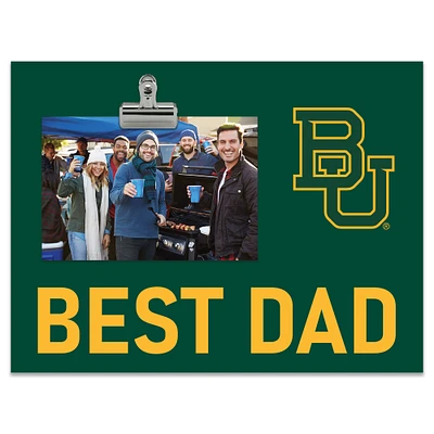 Baylor Bears 8" x 10.5" Briteline Best Dad Clip Frame