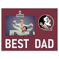 Florida State Seminoles 8" x 10.5" Briteline Best Dad Clip Frame