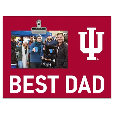 Indiana Hoosiers 8" x 10.5" Briteline Best Dad Clip Frame