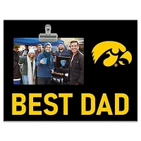 Iowa Hawkeyes 8" x 10.5" Briteline Best Dad Clip Frame