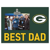 Green Bay Packers 8" x 10.5" Briteline Best Dad Clip Frame