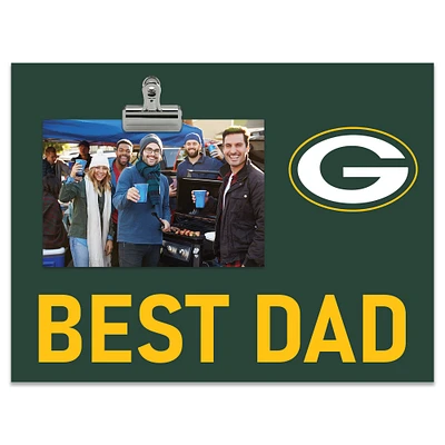 Green Bay Packers 8" x 10.5" Briteline Best Dad Clip Frame