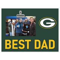 Green Bay Packers 8" x 10.5" Briteline Best Dad Clip Frame