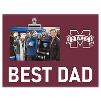 Mississippi State Bulldogs 8" x 10.5" Briteline Best Dad Clip Frame