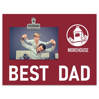 Morehouse Maroon Tigers 8" x 10.5" Briteline Best Dad Clip Frame
