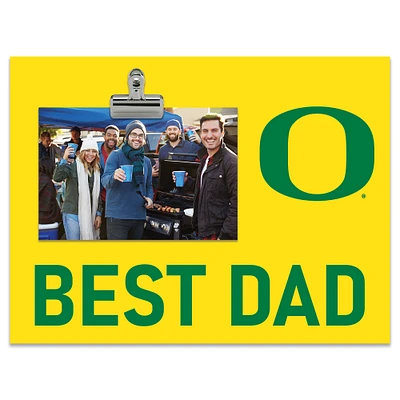 Oregon Ducks 8" x 10.5" Briteline Best Dad Clip Frame