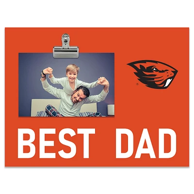 Oregon State Beavers 8" x 10.5" Briteline Best Dad Clip Frame
