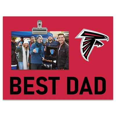 Atlanta Falcons 8" x 10.5" Briteline Best Dad Clip Frame