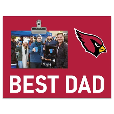 Arizona Cardinals 8" x 10.5" Briteline Best Dad Clip Frame