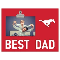 SMU Mustangs 8" x 10.5" Briteline Best Dad Clip Frame