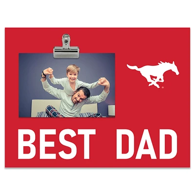 SMU Mustangs 8" x 10.5" Briteline Best Dad Clip Frame