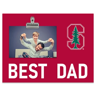 Stanford Cardinal 8" x 10.5" Briteline Best Dad Clip Frame