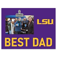 LSU Tigers 8" x 10.5" Briteline Best Dad Clip Frame