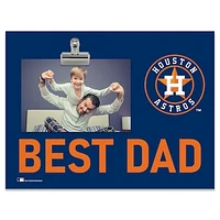 Houston Astros 8" x 10.5" Briteline Best Dad Clip Frame