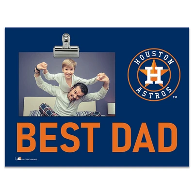 Houston Astros 8" x 10.5" Briteline Best Dad Clip Frame
