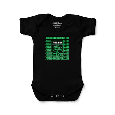 Newborn & Infant Chad Jake Black Austin FC Retro Bodysuit