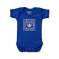 Newborn & Infant Chad Jake CF Montreal Retro Bodysuit