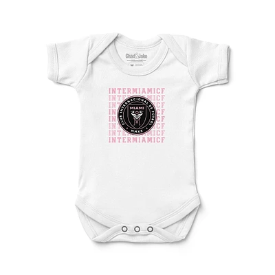 Newborn & Infant Chad Jake White Inter Miami CF Retro Bodysuit