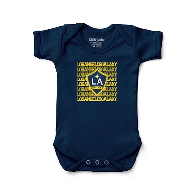 Newborn & Infant Chad Jake Navy LA Galaxy Retro Bodysuit