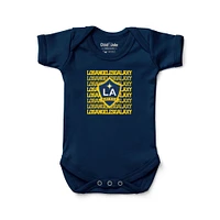 Newborn & Infant Chad Jake Navy LA Galaxy Retro Bodysuit