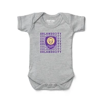 Newborn & Infant Chad Jake Heather Gray Orlando City SC Retro Bodysuit