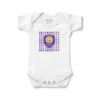 Newborn & Infant Chad Jake White Orlando City SC Retro Bodysuit