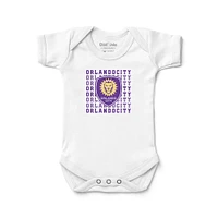 Newborn & Infant Chad Jake White Orlando City SC Retro Bodysuit