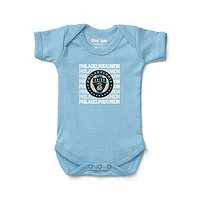 Newborn & Infant Chad Jake Light Blue Philadelphia Union Retro Bodysuit