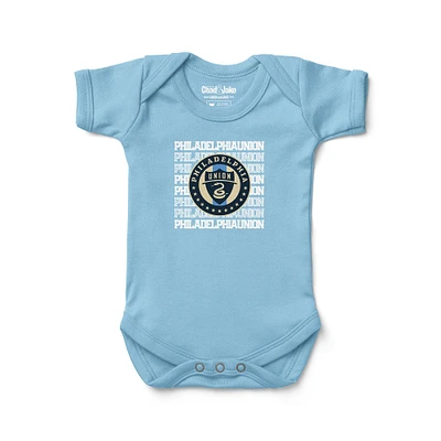 Newborn & Infant Chad Jake Light Blue Philadelphia Union Retro Bodysuit