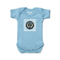 Newborn & Infant Chad Jake Light Blue Philadelphia Union Retro Bodysuit