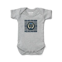 Newborn & Infant Chad Jake Heather Gray Philadelphia Union Retro Bodysuit