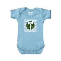 Newborn & Infant Chad Jake Light Blue Portland Timbers Retro Bodysuit