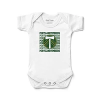Newborn & Infant Chad Jake White Portland Timbers Retro Bodysuit