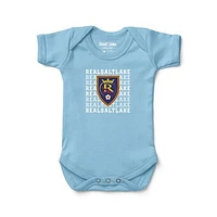 Newborn & Infant Chad Jake Light Blue Real Salt Lake Retro Bodysuit