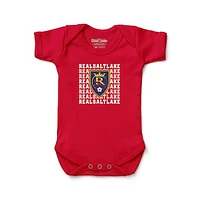 Newborn & Infant Chad Jake Red Real Salt Lake Retro Bodysuit